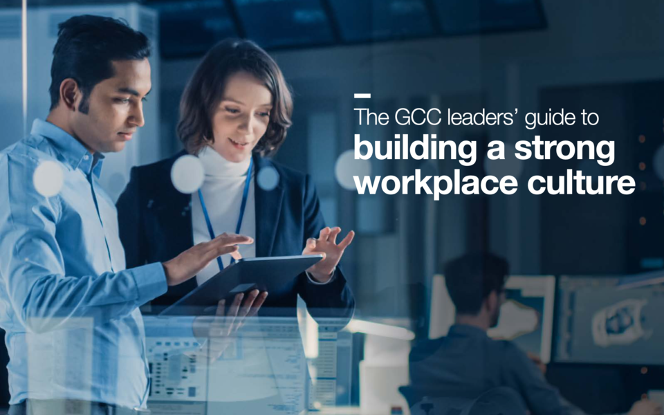 The GCC leaders’ guide to building a strong workplace culture