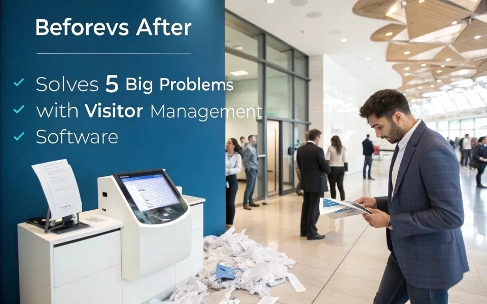 Solves 5 Big Problems with Visitor Management Software 