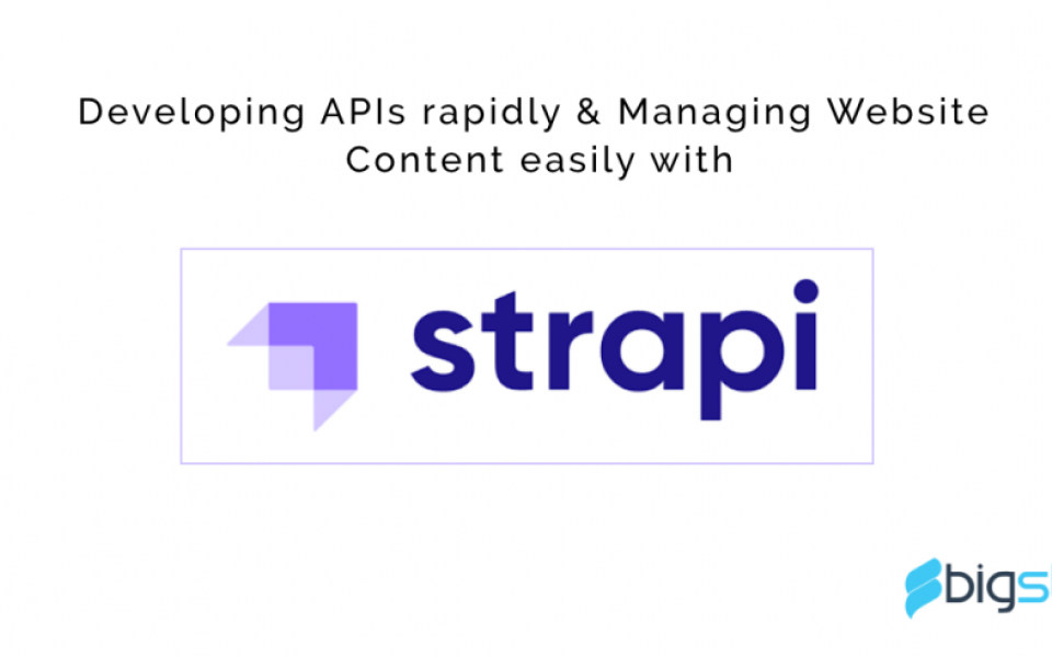 Developing APIs rapidly and Managing Website Content easily with Strapi