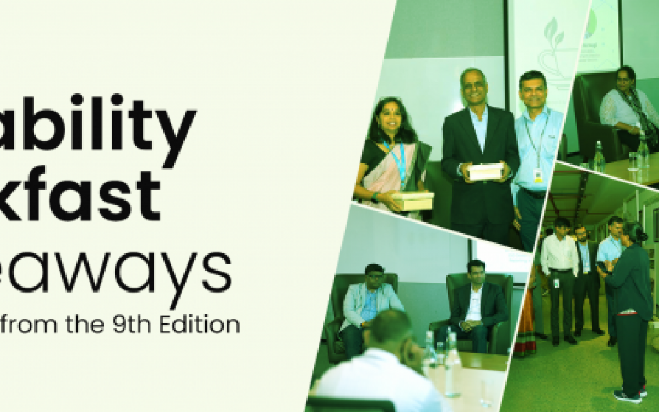 Sustainability for Breakfast  Key Takeaways from the 9th Edition