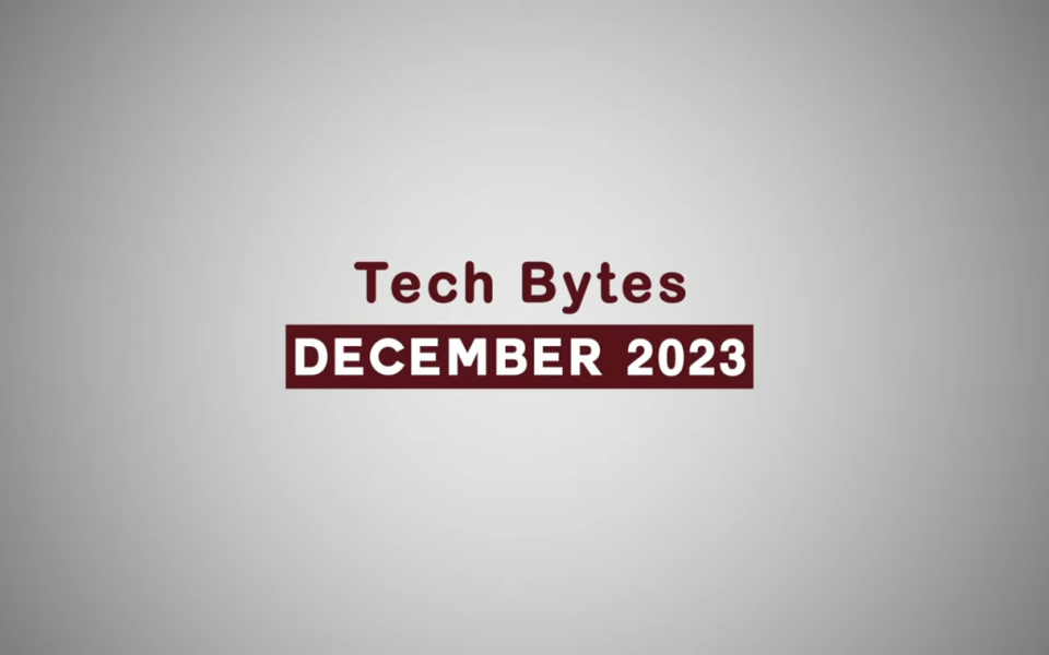 TechBytes - December 2023 | Open Innovation, Digital Insurance, Tech Industry Demand & Supply