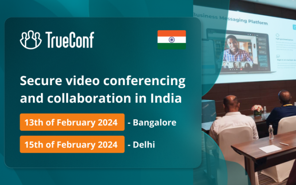 TrueConf opens a new season of IT events in India