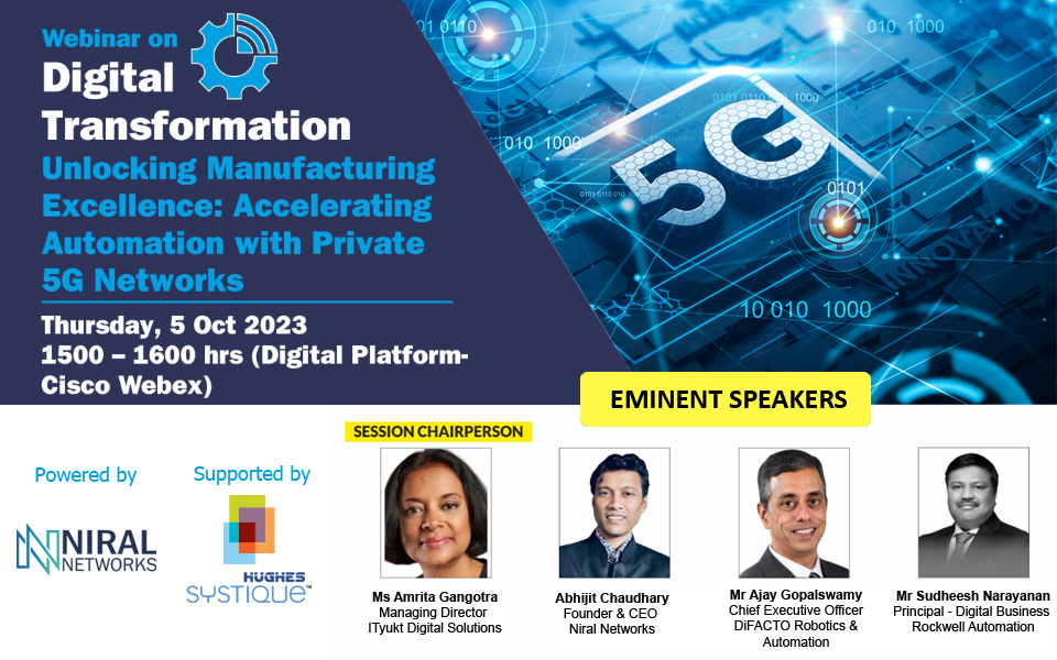 Unlocking Manufacturing Excellence: Accelerating Automation with Private 5G Networks