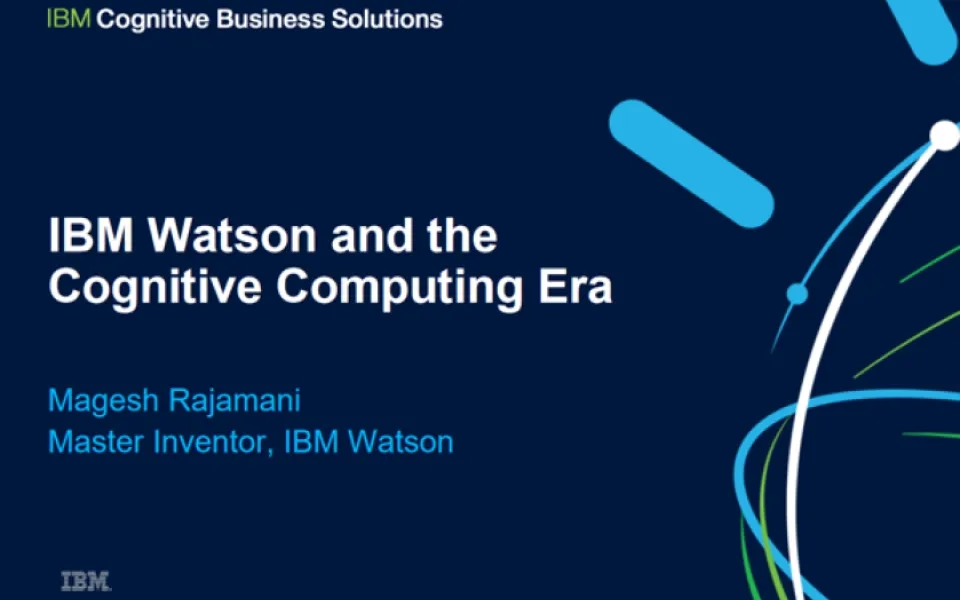 Watson and Cognitive