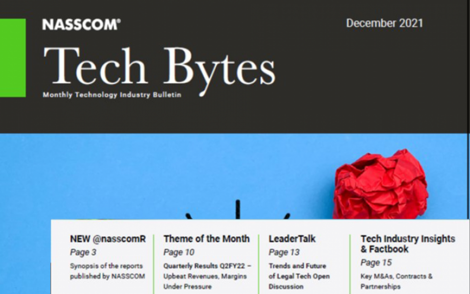 TECH BYTES – Monthly Tech Industry Bulletin – December 2021
