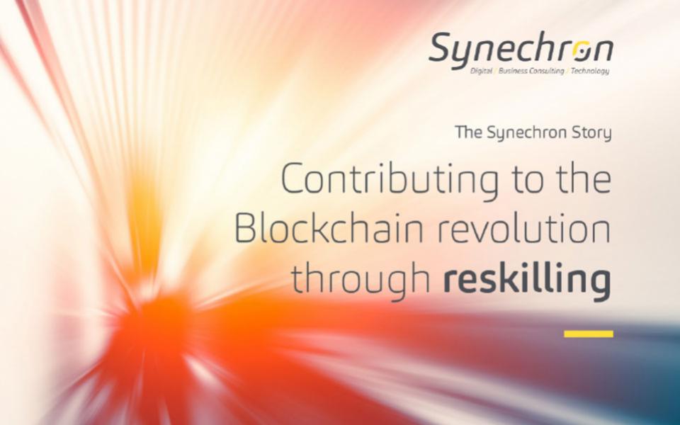 Synechron Blockchain Reskilling Story