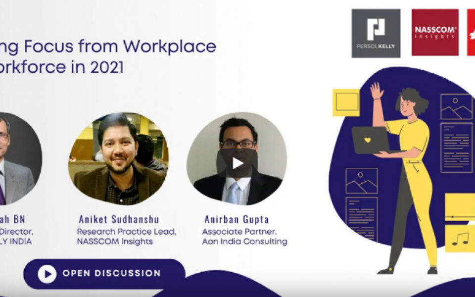 Shifting focus from Workplace to Workforce in 2021 | Future Of Work Series by NASSCOM Community