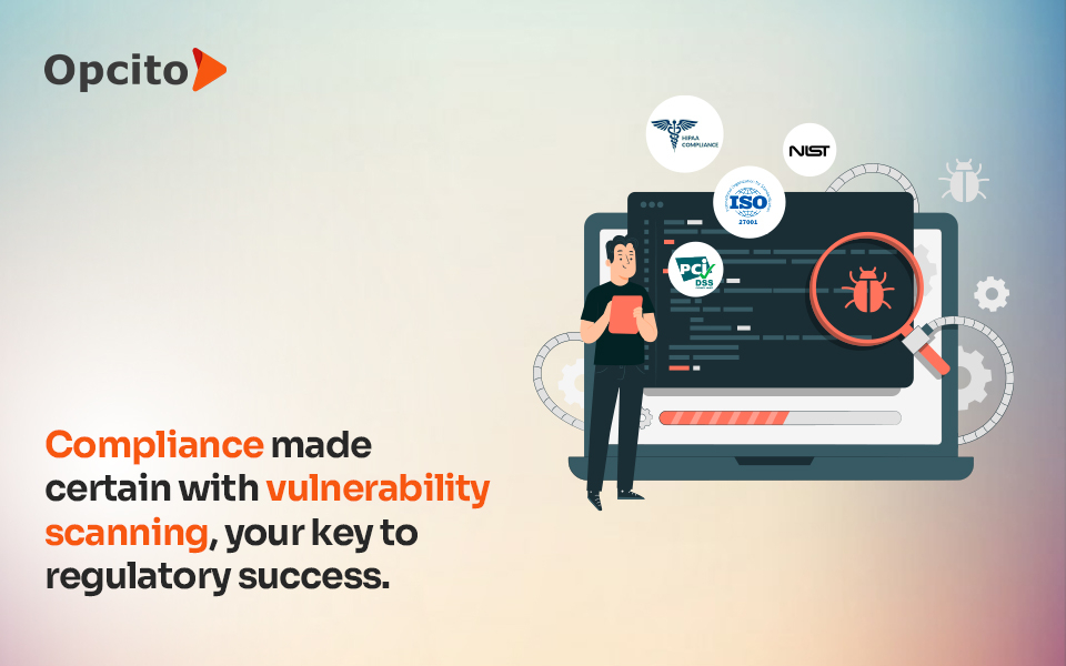Vulnerability scanning for maintaining compliance and regulations 