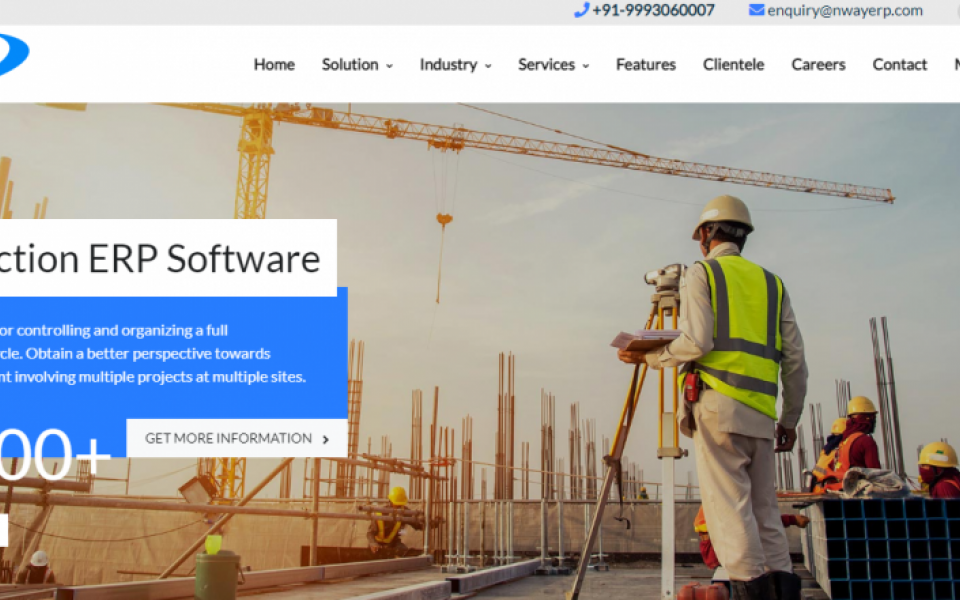 Construction ERP Software Solution | Nway Technologies Pvt Ltd