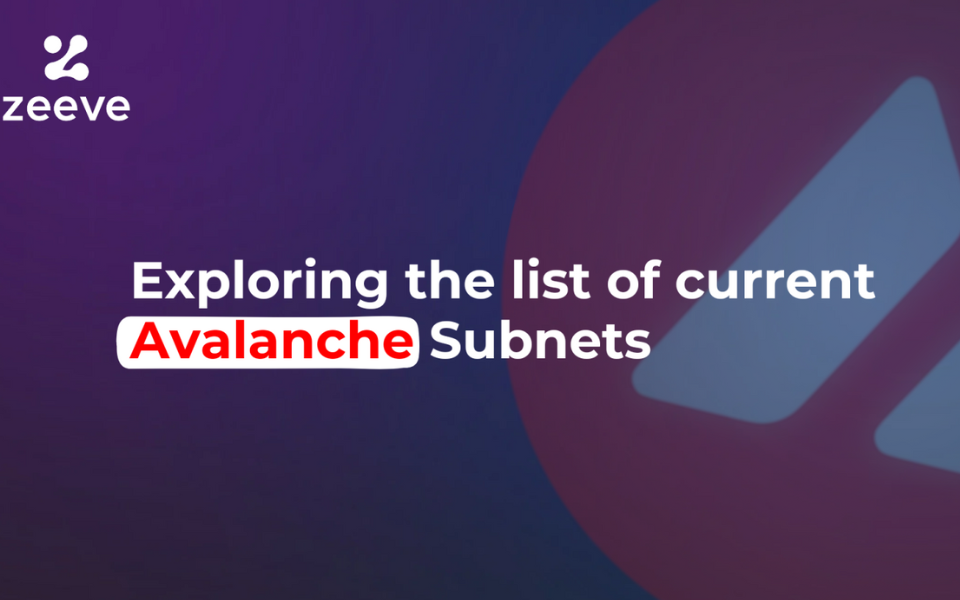 Exploring the list of current Avalanche Subnets: projects built on its ecosystem