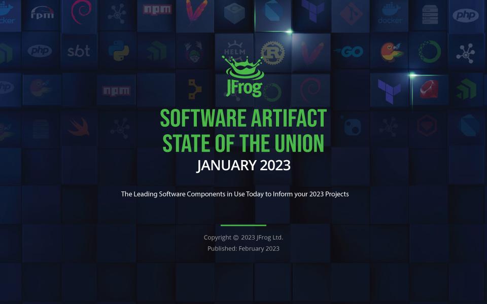 SOFTWARE ARTIFACT STATE OF THE UNION