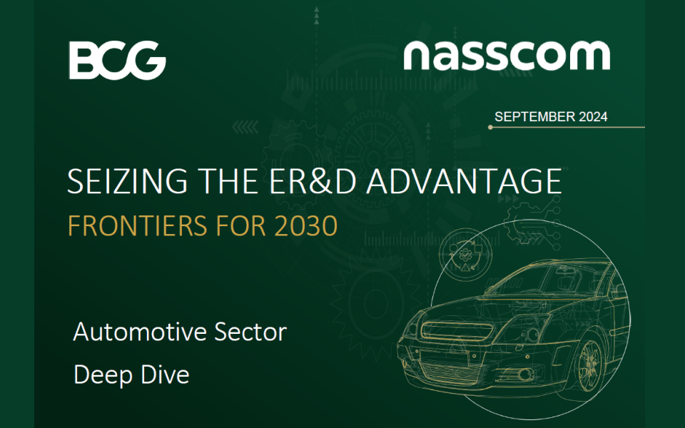 Seizing the ER&D Advantage : Frontiers for 2030 – Automotive Sector Deep Dive