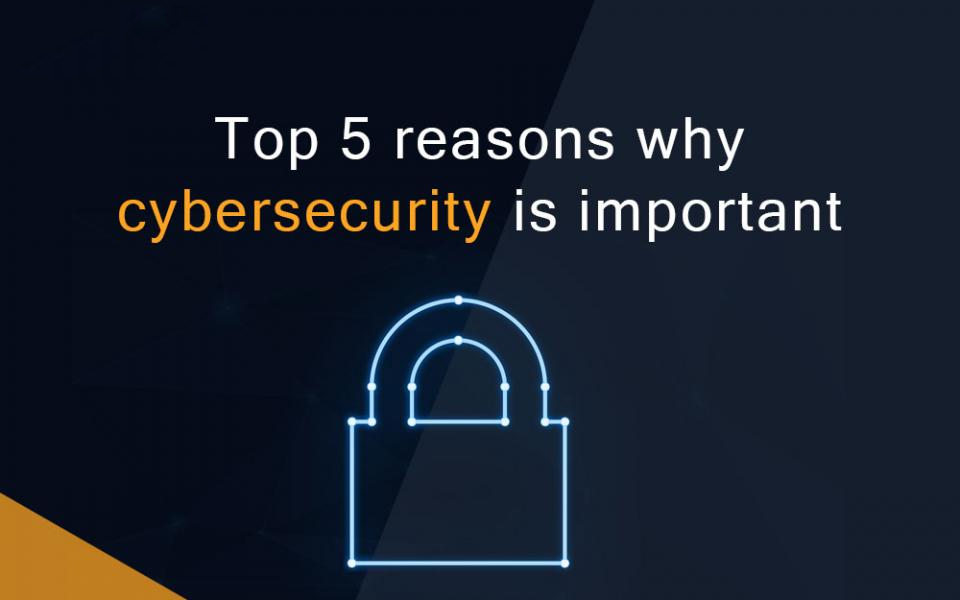 Top 5 reasons why cybersecurity is important for businesses