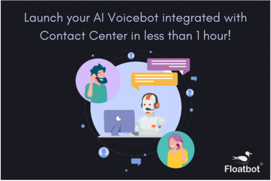  Launch your AI Voicebot in less than 1 hour!