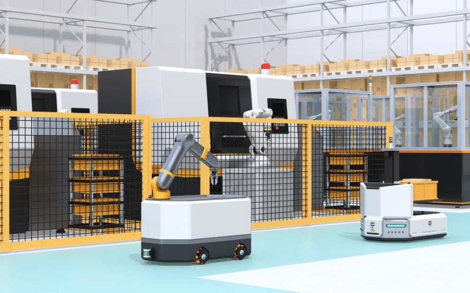Cobots and Vision: Pose estimation for pick and stow operations