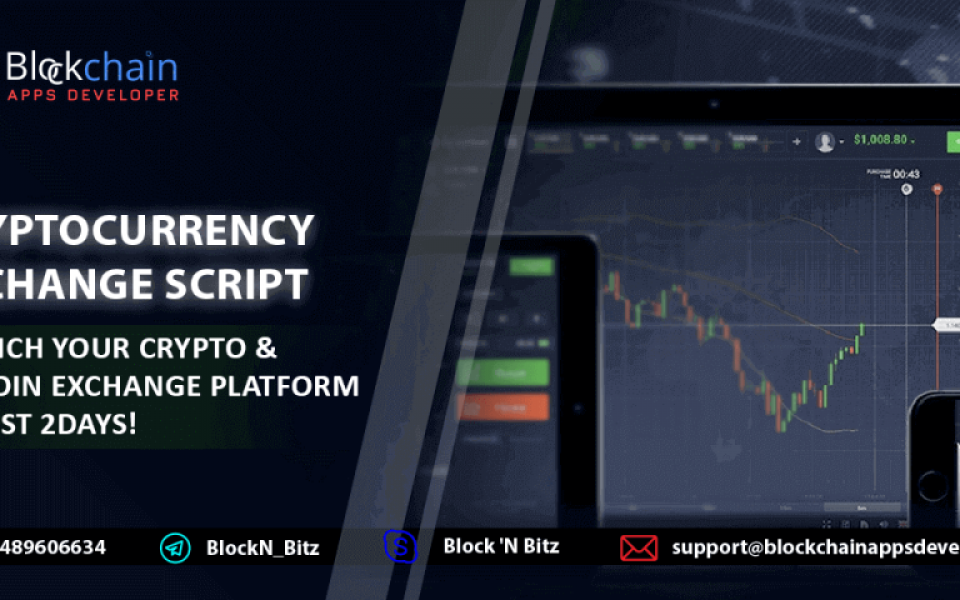 Cryptocurrency Exchange Script | Bitcoin Exchange Script | Crypto Exchange Software