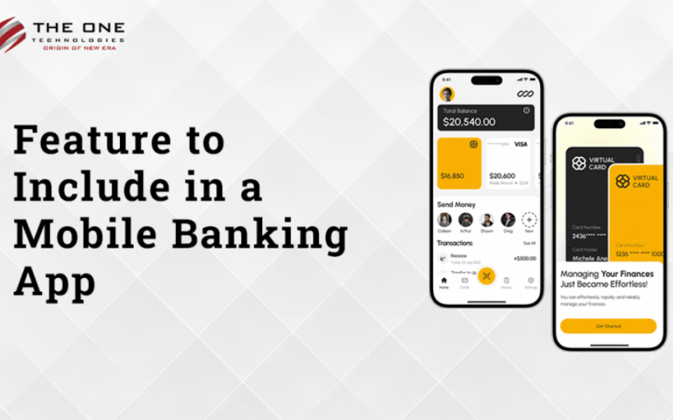 Feature  to Include in a Mobile Banking App