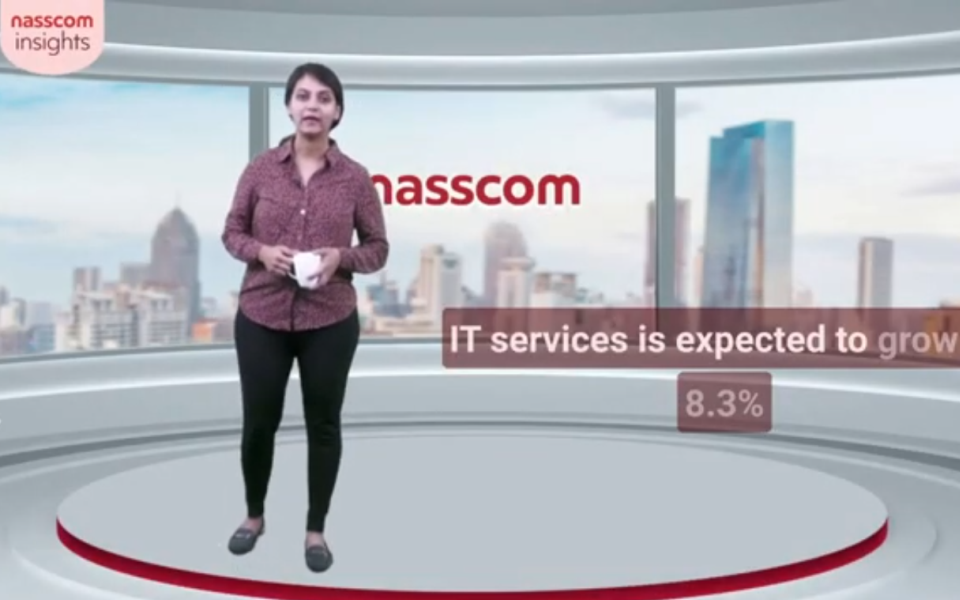  What is the Projected Growth Rate Of IT Services in India for FY2023? #techshorts 