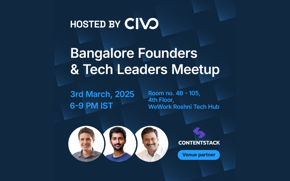 Bangalore Founders and Tech Leaders Meetup