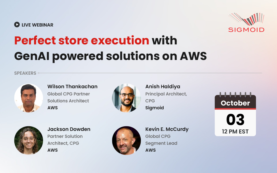 [Live Webinar]: Perfect Store Execution with GenAI powered solutions on AWS