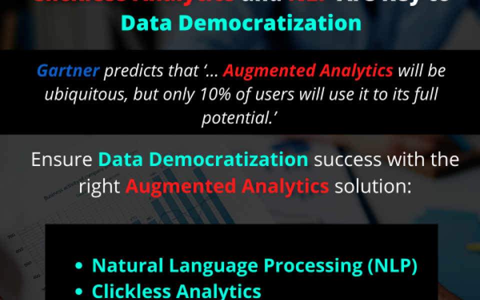 How Can Clickless Analytics Help My Business Succeed in Data Democratization? 