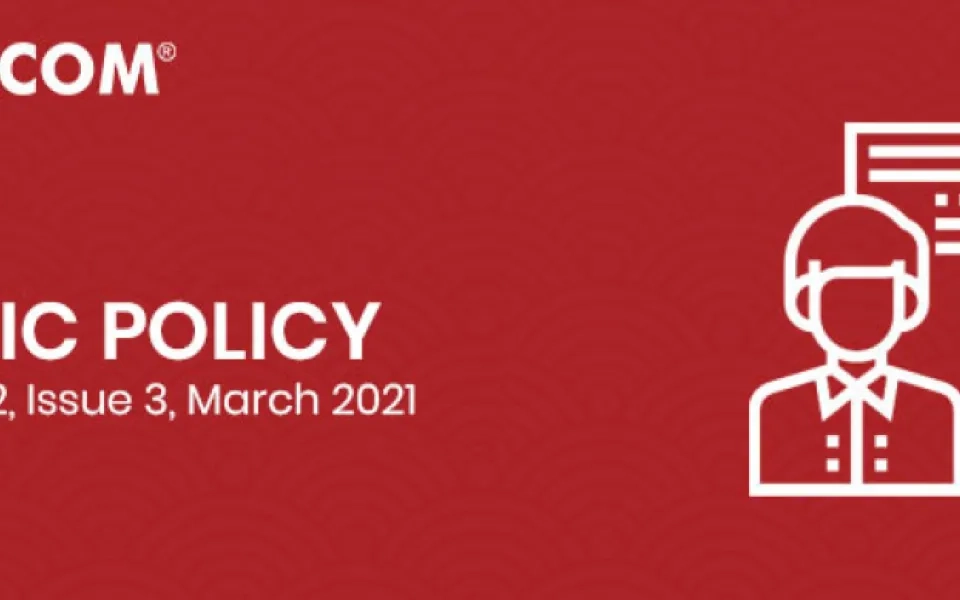 NASSCOM Public Policy Monthly Newsletter: March 2021