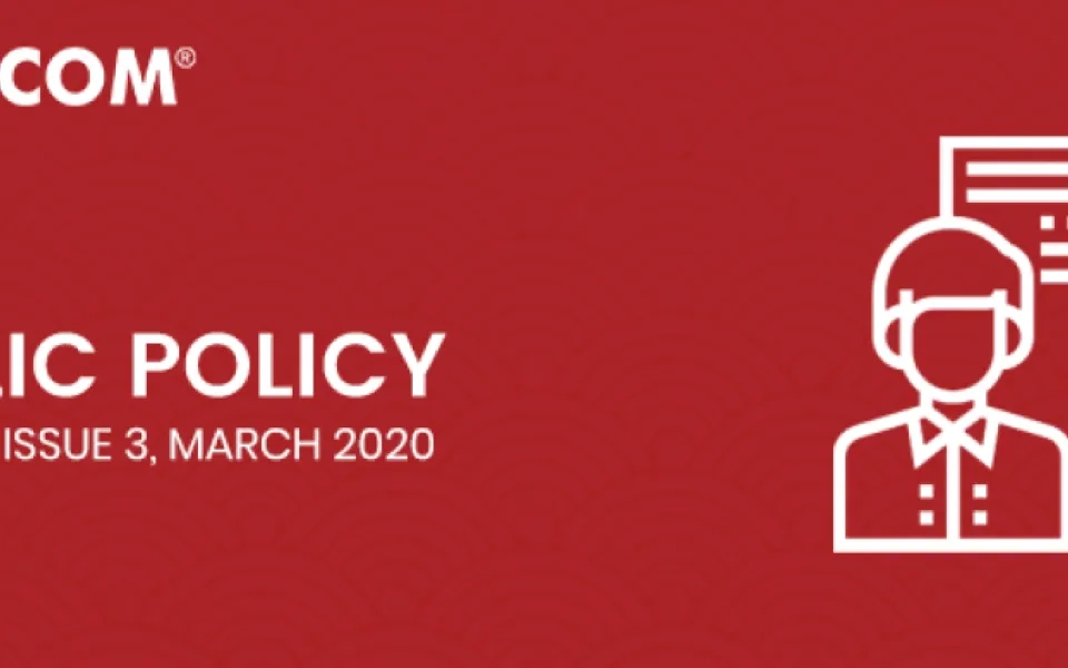 NASSCOM Public Policy Monthly Newsletter : March 2020