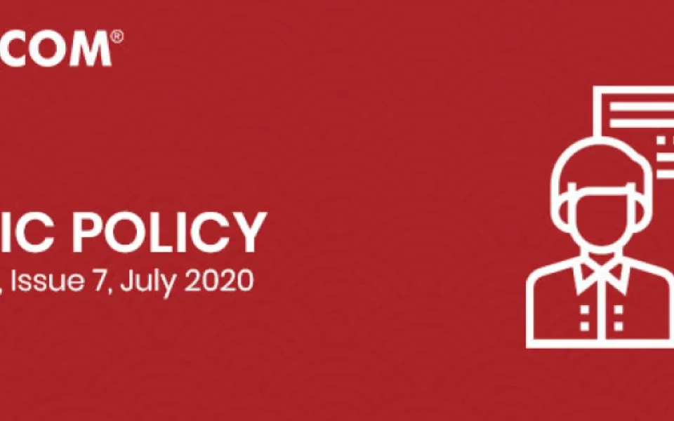 NASSCOM Public Policy Monthly Newsletter : July 2020