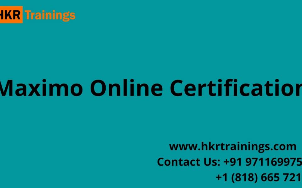 Maximo Training | Flat 30%off | IBM Maximo Online Training Course