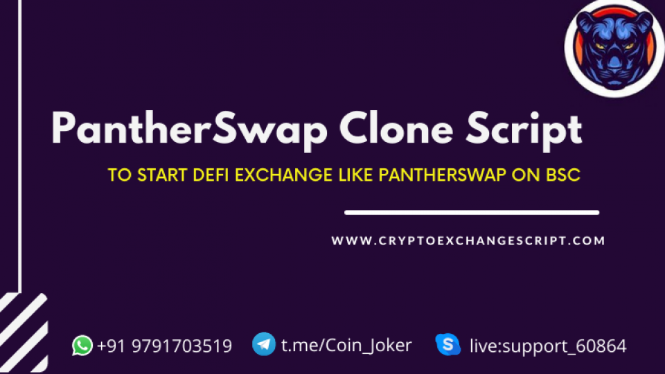 PantherSwap Clone Script - To start DeFi Exchange like PantherSwap