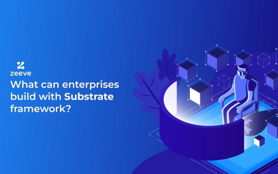 What can enterprises build with Substrate framework?