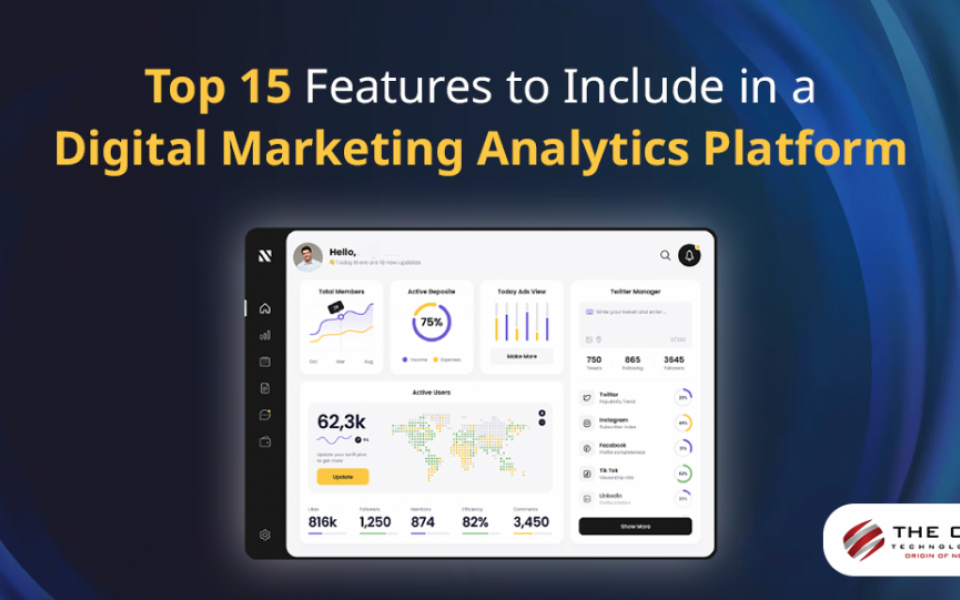 Top 15 Features to Include in a Digital Marketing Analytics Platform