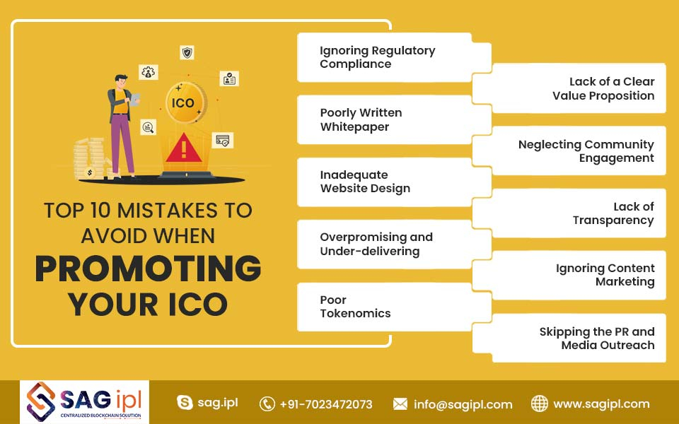 Top 10 Mistakes to Avoid When Marketing Your ICO