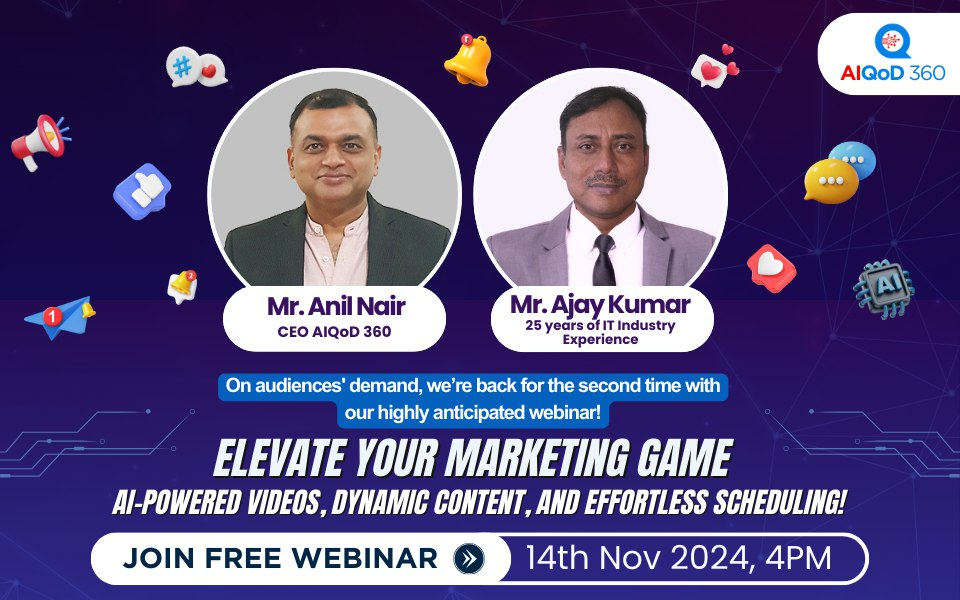 Elevate your Marketing game: AI-powered videos, dynamic content and effortless schedule