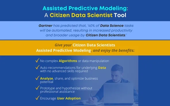 Citizen Data Scientists Can Use Assisted Predictive Modeling to Create, Share and Collaborate