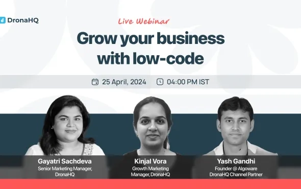 Online Event: Grow your business with low-code