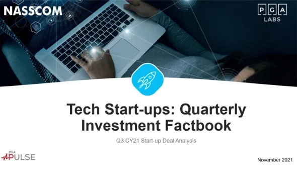 NASSCOM PGA Labs Tech Start-ups: Quarterly Investment Factbook (Q3 CY21)