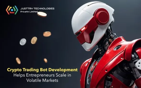 How Crypto Trading Bot Development Helps Entrepreneurs Scale in Volatile Markets