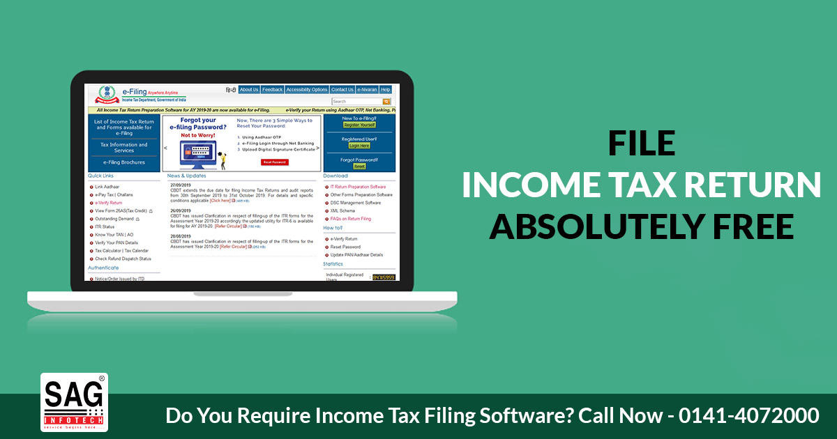 File Income Tax Return Absolutely Free